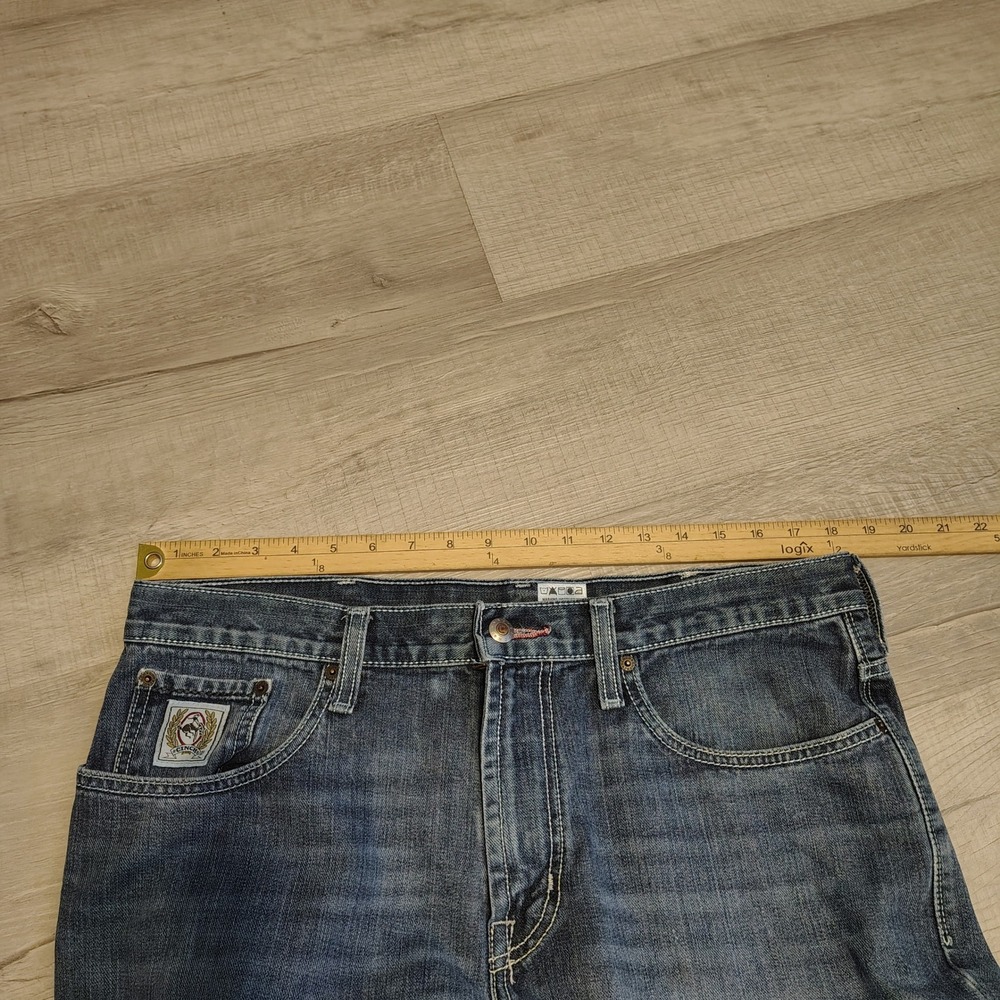 Cinch Mens Blue Denim Jeans MB92834 019 Medium Wash Straight Leg 35x36 - Picture 9 of 10
